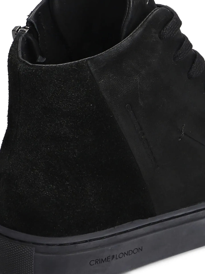Crime London Minimal Hi-Top Sneakers
