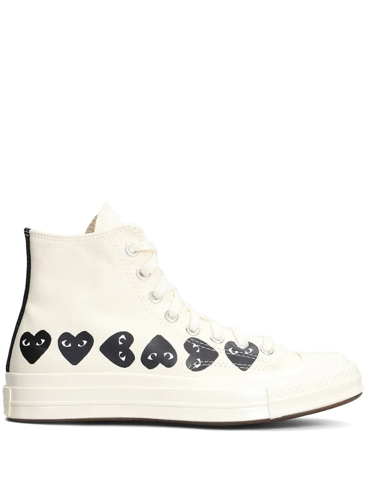 Comme Des Gar ns Play X Converse Chuck 70 Sneakers