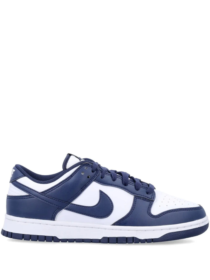 Dunk Low White/Midnight Navy Sneakers