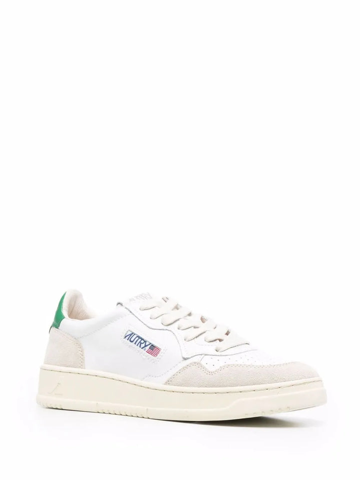 Autry Medalist Low White/Amazon Sneakers