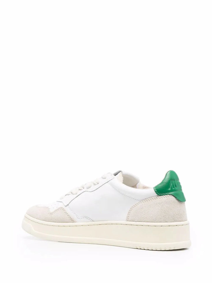 Autry Medalist Low White/Amazon Sneakers