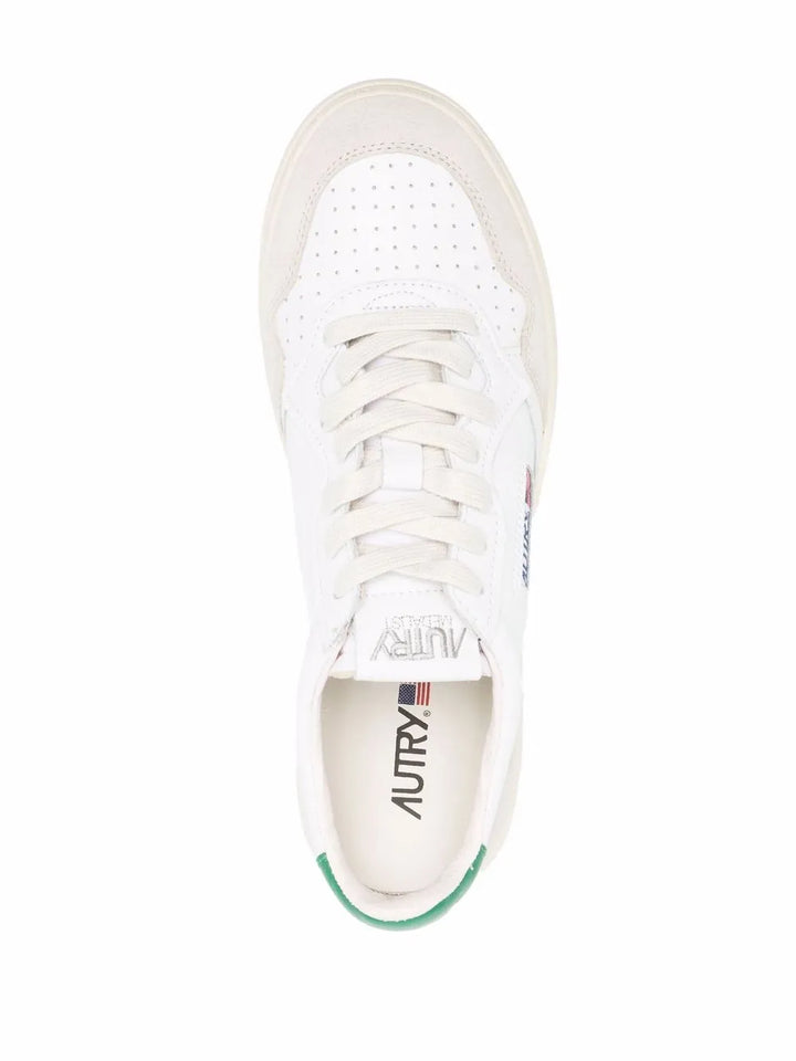 Autry Medalist Low White/Amazon Sneakers