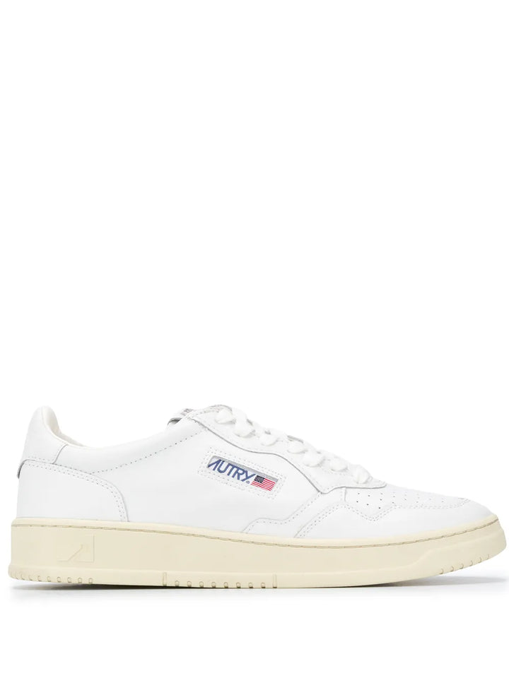 Autry Medalist Low White Sneakers