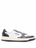 Autry Medalist Low White/Black Sneakers