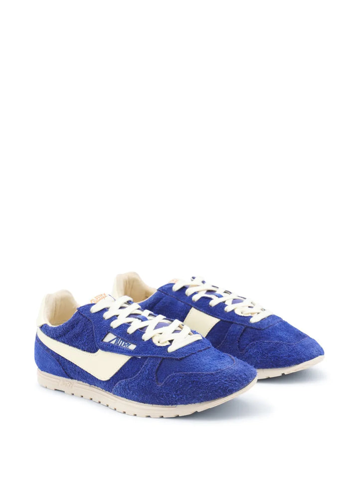 Autry Suede Panelled Retro Sneakers