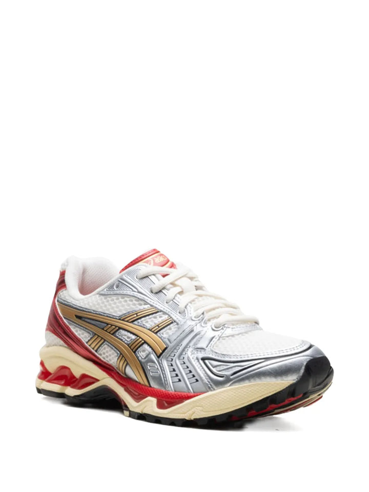 Asics X Politics Gel-Kayano 14 Cream/Pure Gold Sneakers