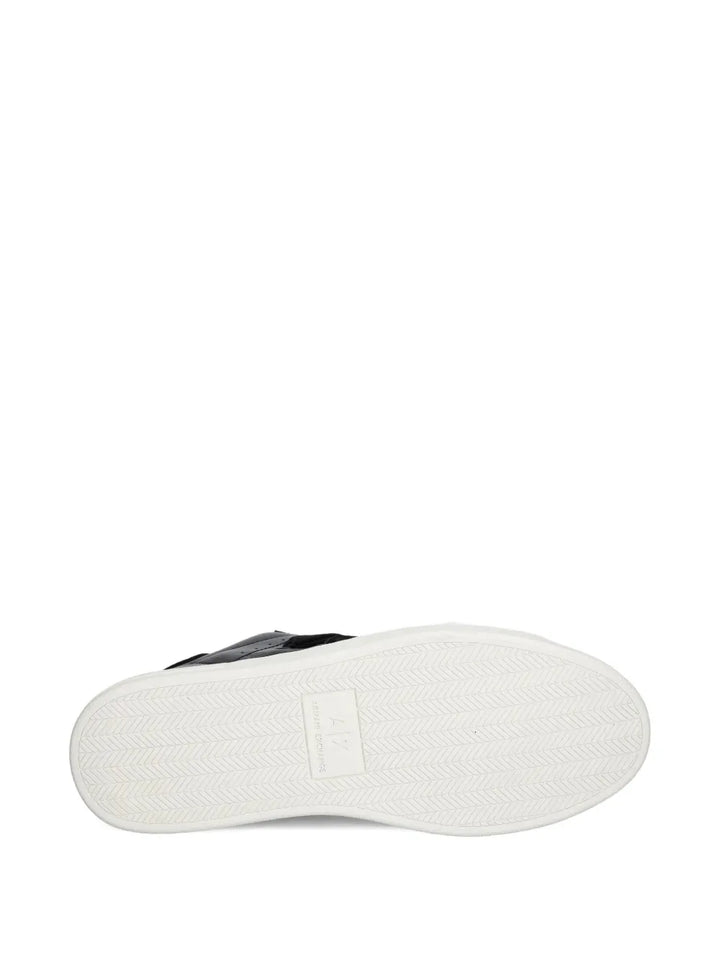 Armani Exchange Panelled Low-Top Sneakers