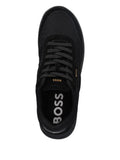 Boss Titanium Mesh-Panel Sneakers