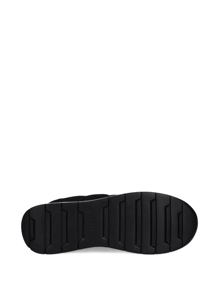 Boss Titanium Mesh-Panel Sneakers