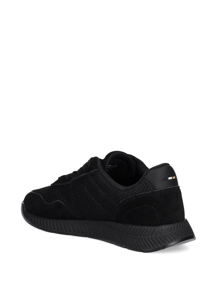 Boss Titanium Mesh-Panel Sneakers