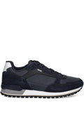 Boss Parkour Suede-Panelled Sneakers