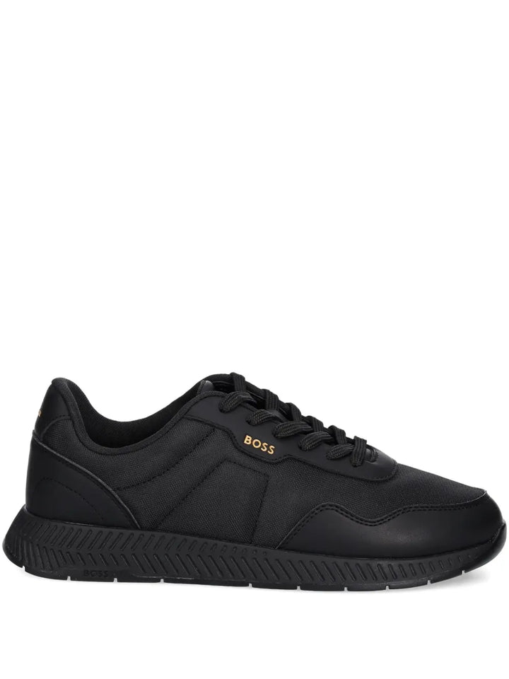 Boss Titanium Lace-Up Sneakers