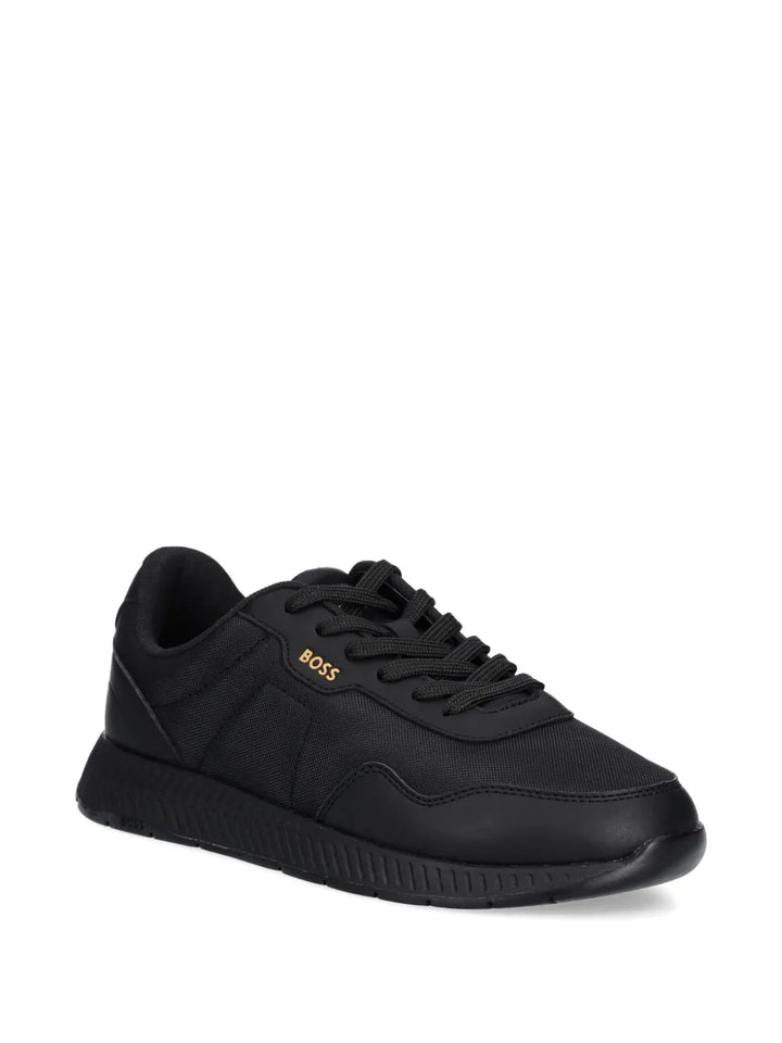 Boss Titanium Lace-Up Sneakers