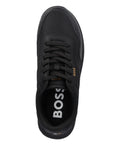 Boss Titanium Lace-Up Sneakers