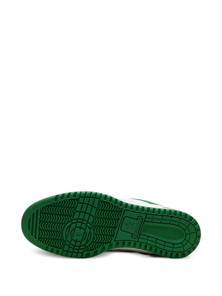 Converse Weapon Green Vintage White Sneakers