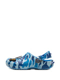 Crocs X A Bathing Ape Clog Blue Camo Sneakers