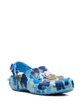 Crocs X A Bathing Ape Clog Blue Camo Sneakers