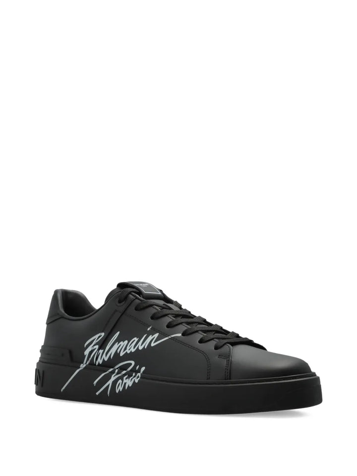 Balmain Leather Sneakers