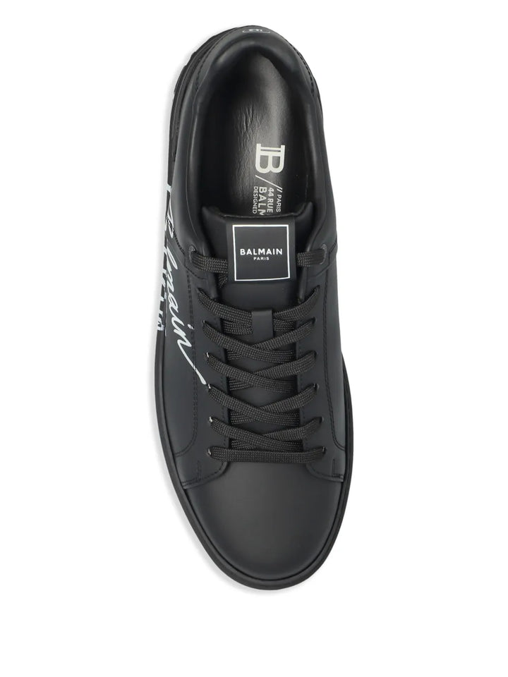 Balmain Leather Sneakers