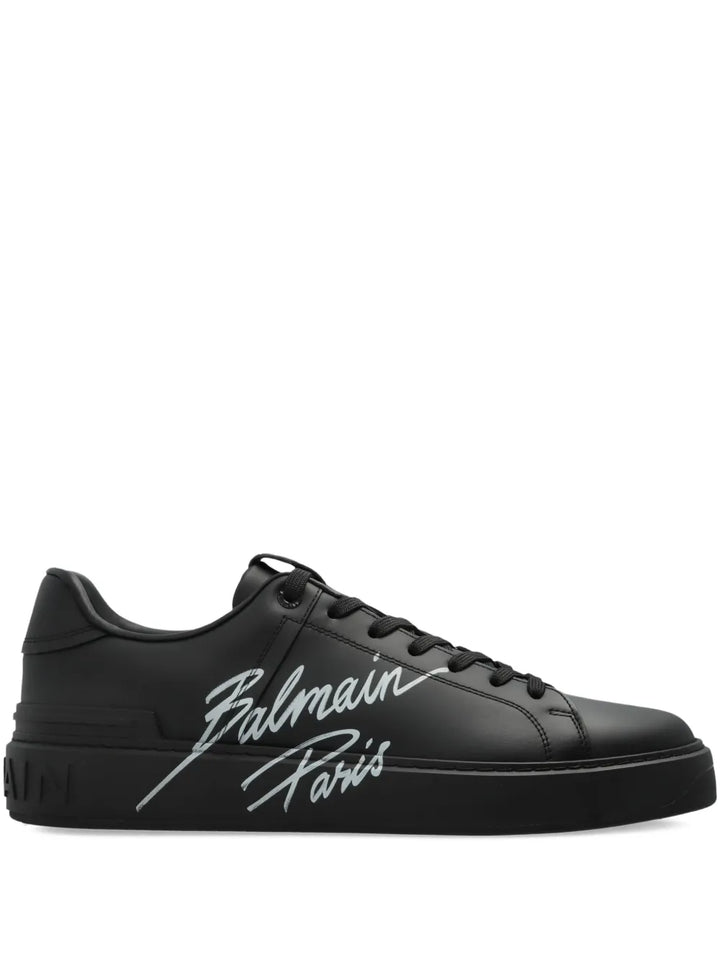 Balmain Leather Sneakers