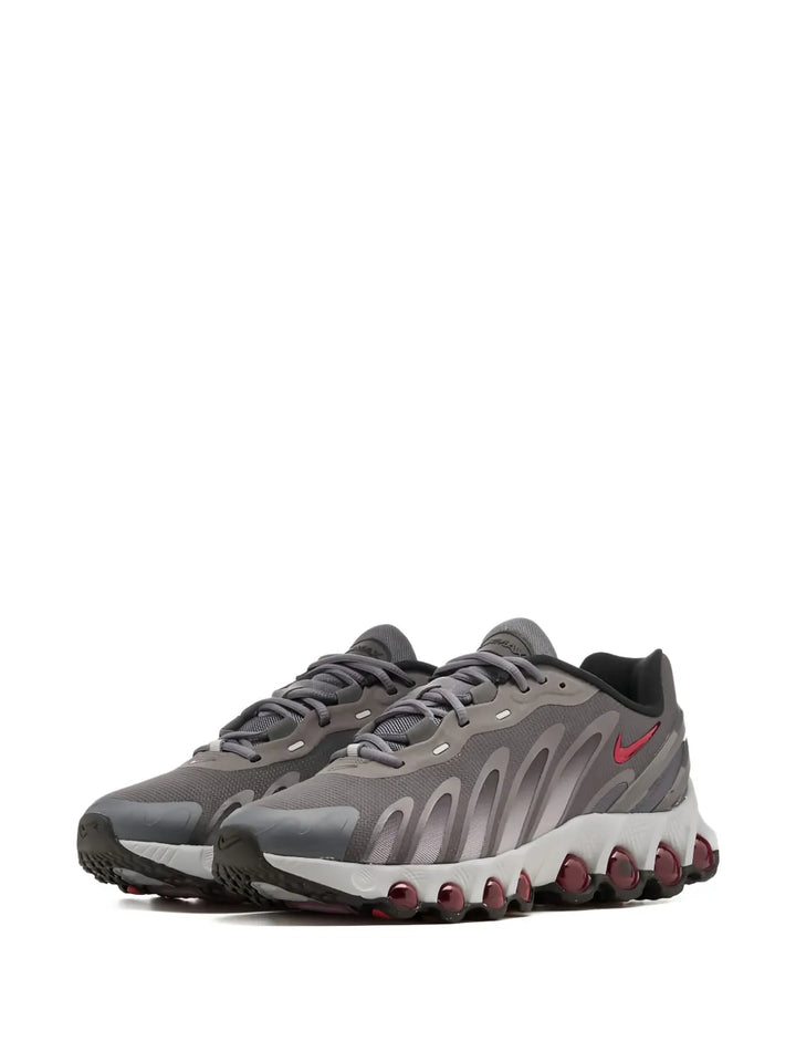 Air Max Dn8 Iron Grey Bright Crimson Sneakers
