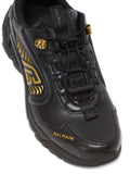 Balmain Cosmic Dust Leather Sneakers