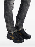 Balmain Cosmic Dust Leather Sneakers