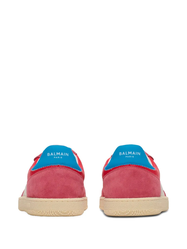 Balmain Swan Low-Top Sneakers