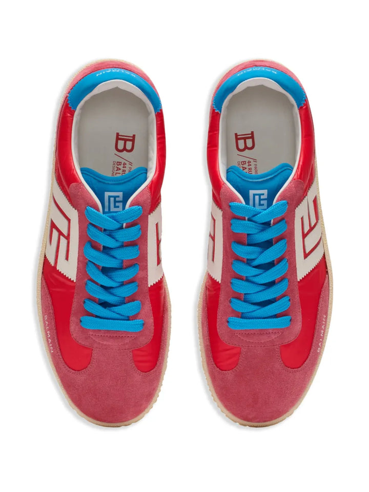 Balmain Swan Low-Top Sneakers