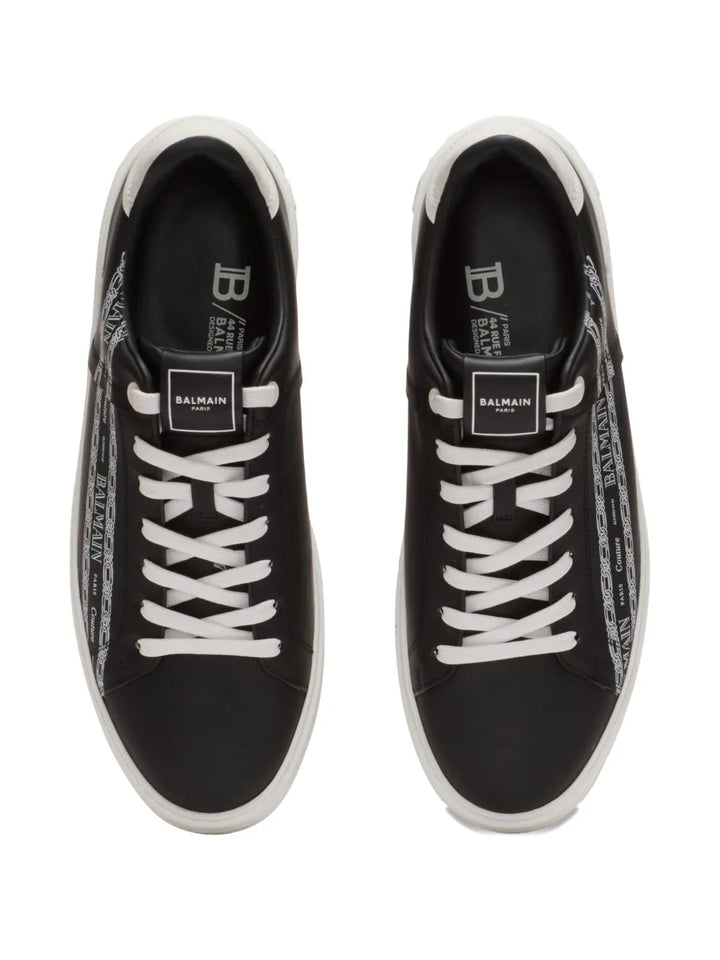 Balmain Leather Sneakers