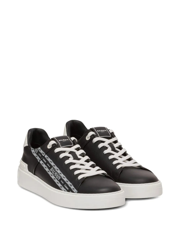 Balmain Leather Sneakers