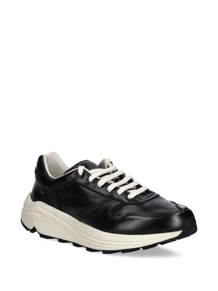 Common Projects Premium Runner Leather Sneakers