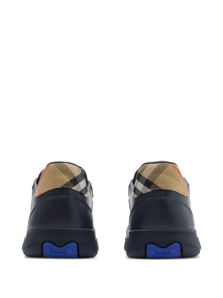 Burberry Check-Panelled Sneakers