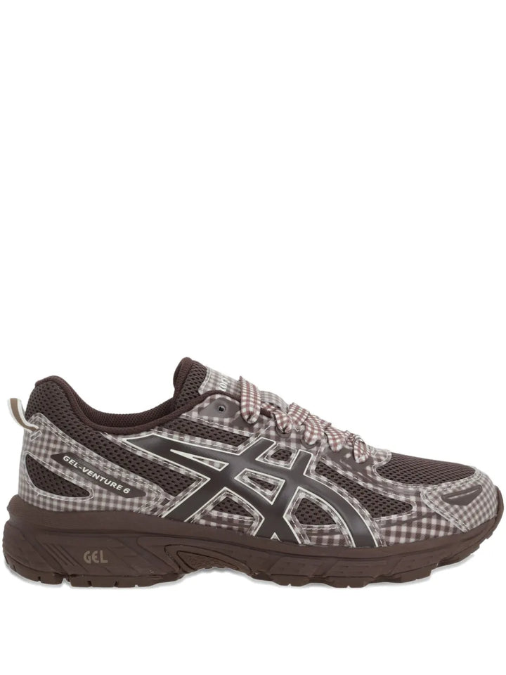 Asics X Story Mfg Gel-Venture 6 Check-Pattern Sneakers
