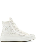 Converse Chuck 70 Hi Swarovski White Sneakers