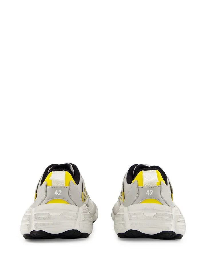 Balenciaga Monday Leather Logo Sneakers