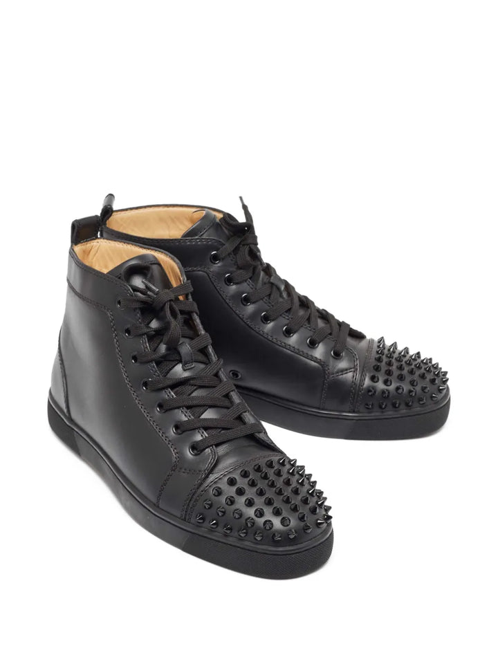 Christian Louboutin Pre-Owned Studded Leather Sneakers