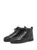 Christian Louboutin Pre-Owned Studded Leather Sneakers