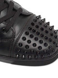 Christian Louboutin Pre-Owned Studded Leather Sneakers