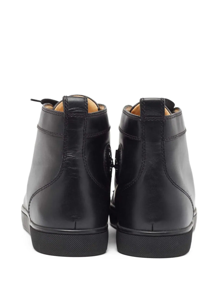 Christian Louboutin Pre-Owned Studded Leather Sneakers