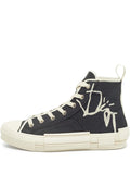 Christian Dior Pre-Owned Canvas High-Top Sneakers