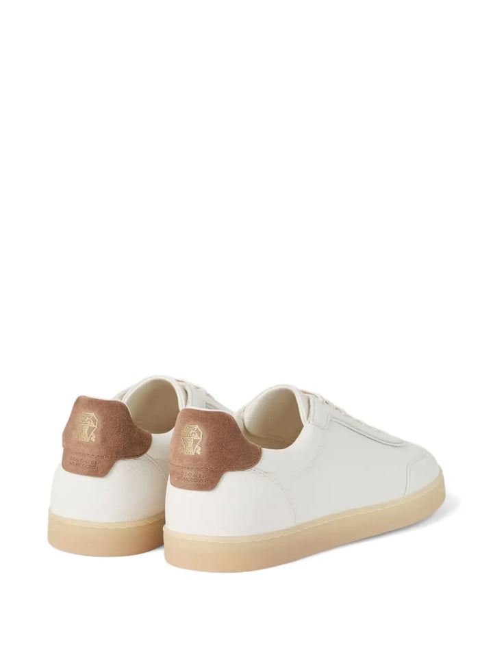 Brunello Cucinelli Leather Low-Top Sneakers