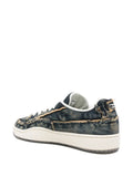 Diesel Frayed Denim Sneakers