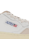 Autry Medalist Leather Suede Sneakers