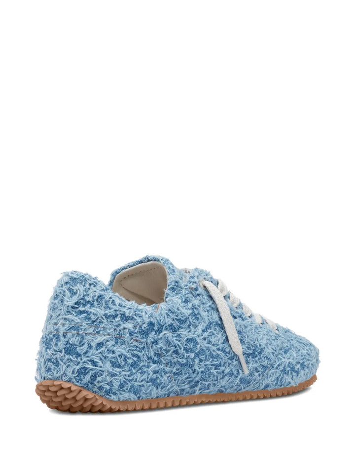 Axel Arigato Tact Fuzzy-Textured Lace-Up Sneakers