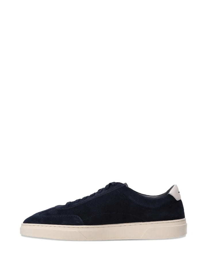 Boss Suede Low-Top Sneakers