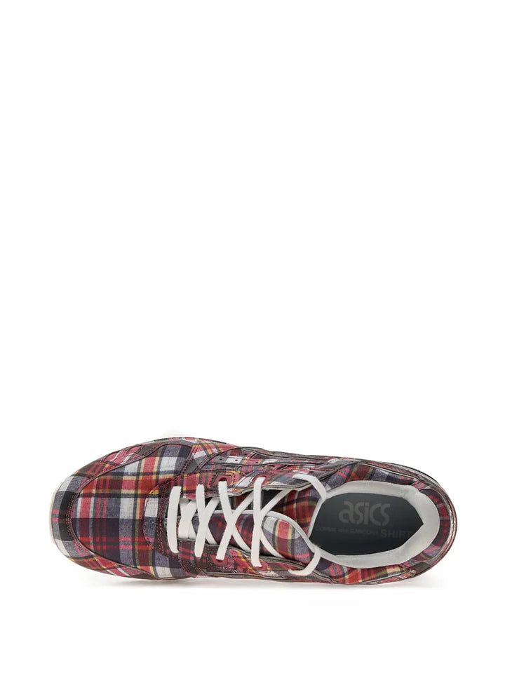 Comme Des Gar ns Shirt Plaid-Pattern Sneakers