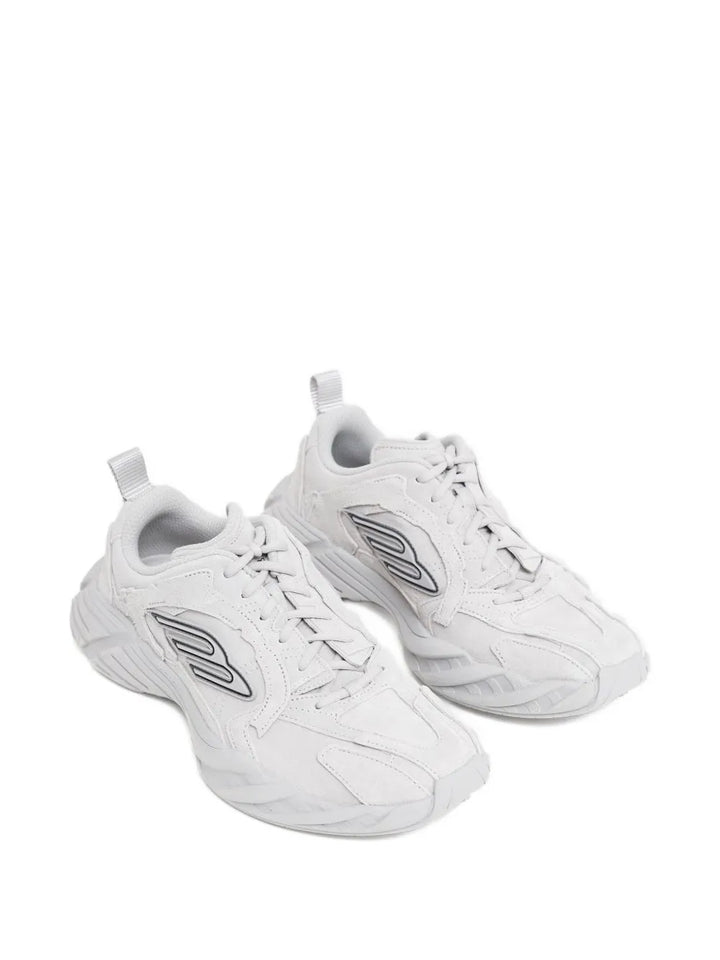 Balenciaga Suede Logo Sneakers