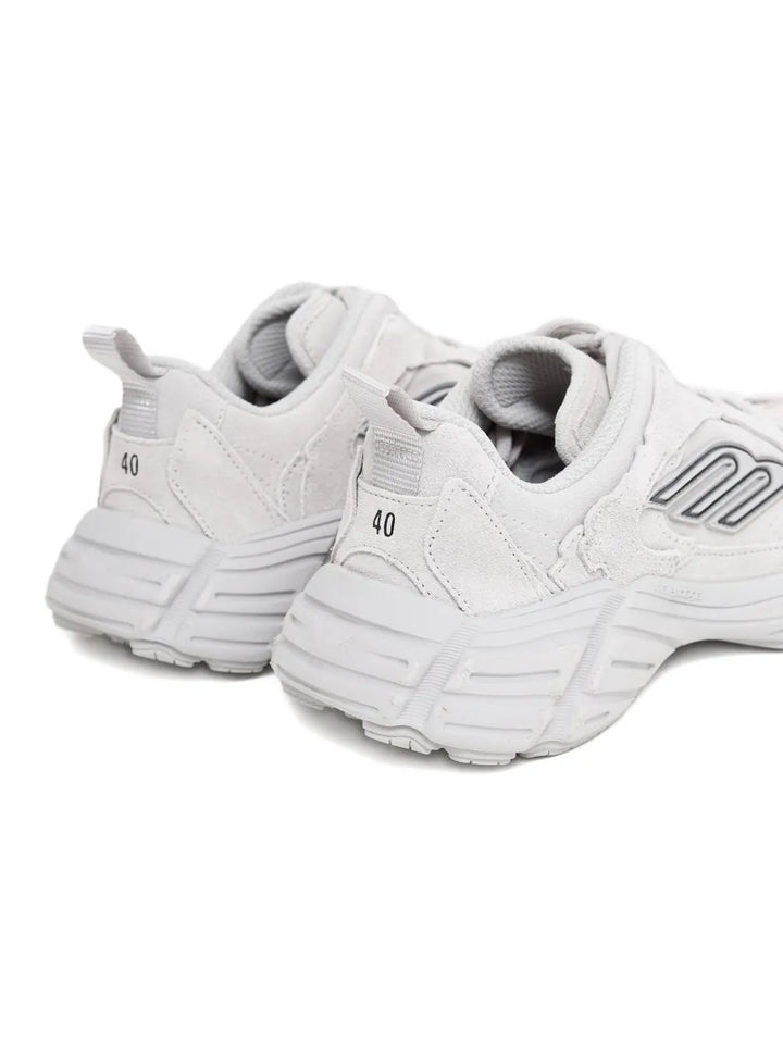 Balenciaga Suede Logo Sneakers