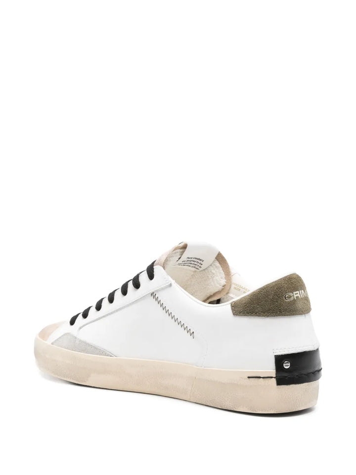 Crime London Distressed Sneakers